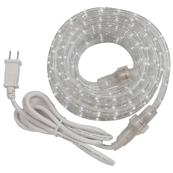 Amertac Rope Light, 120 VAC, 2 W, 144-Lamp, LED Lamp, Daylight Light, 140 Lumens Lumens, 4500 K Color Temp LROPE12W - main